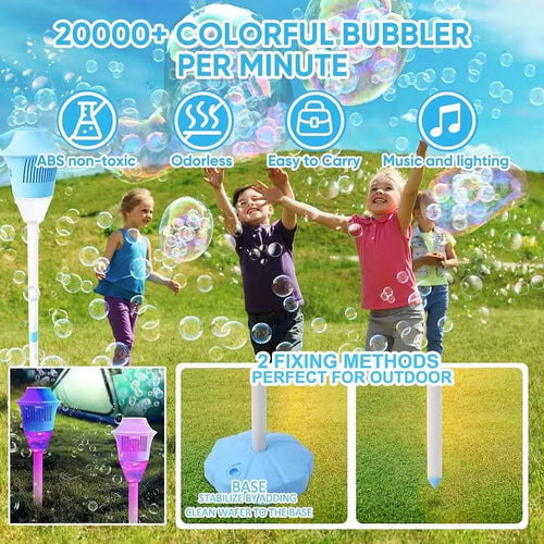 Automatic Handheld Bubble Machine for Kids