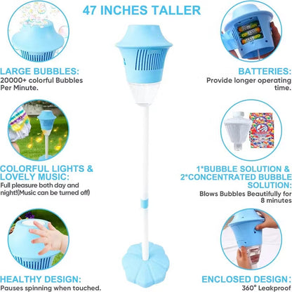 Automatic Handheld Bubble Machine for Kids