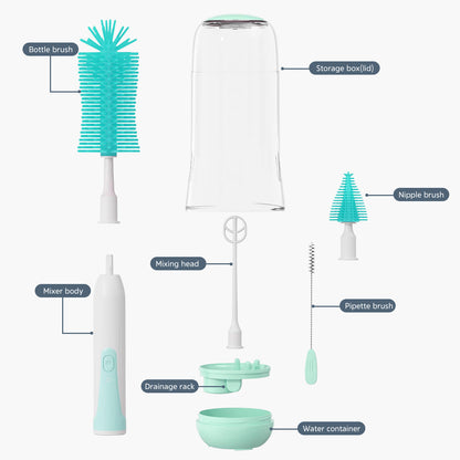 Electric Bottle Brush Cleaner Set (UV light)